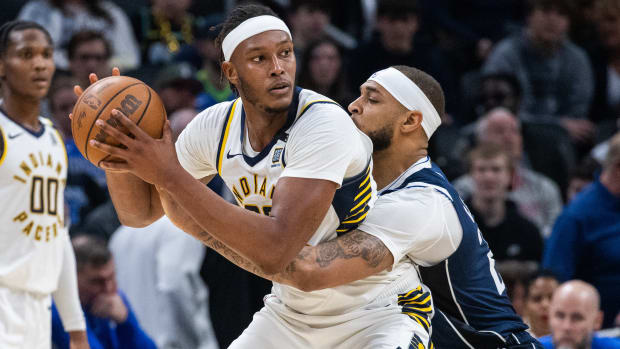 Indiana Pacers center Myles Turner